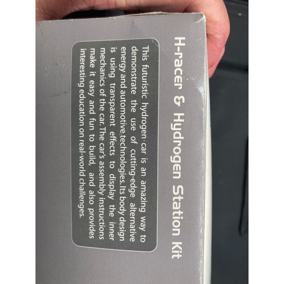 H Racer Solar Cell Hydrogen fueled toy car kit car NOT Working as is - Picture 5 of 8